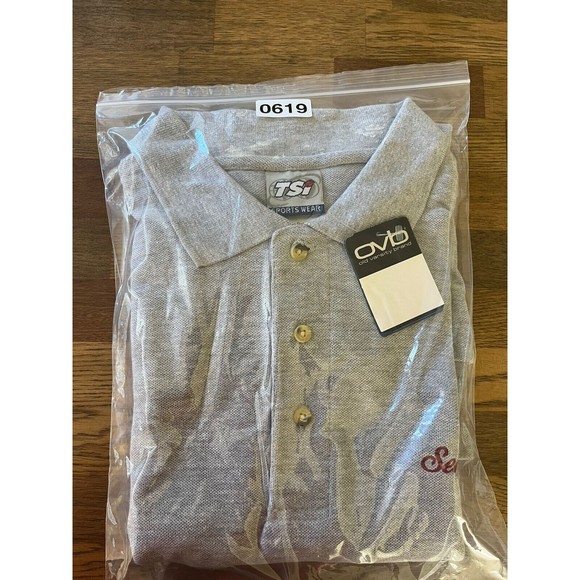 NWT Old Varsity Brand Florida State FSU Seminoles Men's Size Large Collard Shirt - Picture 9 of 9